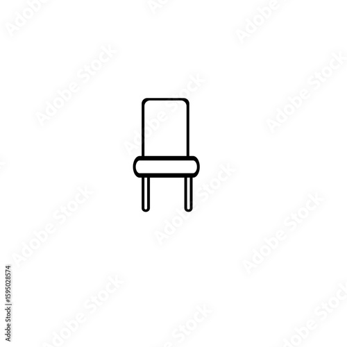 Chair line icon