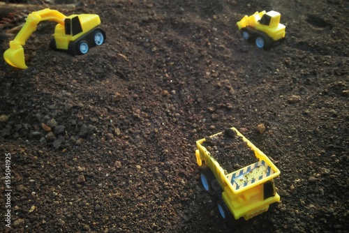 replica of vehicle activity, in a mine