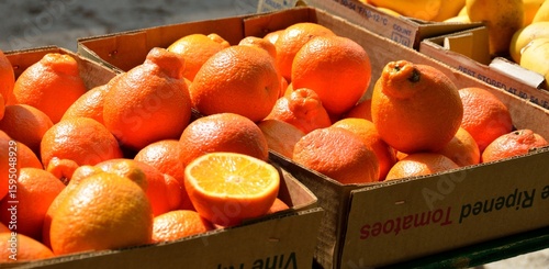 oranges for sale at ourdoor market