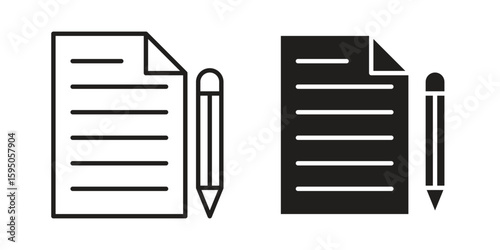 Wills and trusts icon Vector isolated design element. EPS10