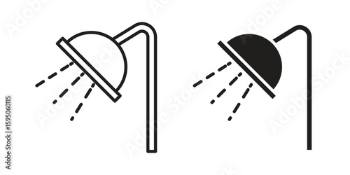 Shower Head icon Vector isolated design element. EPS10