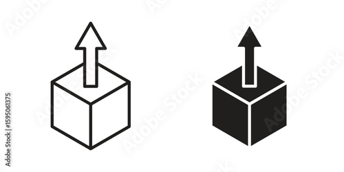 Product release icon Vector isolated design element. EPS10