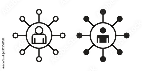 Multitask icon Vector isolated design element. EPS10