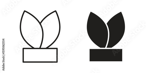 Mint gum icon Vector isolated design element. EPS10