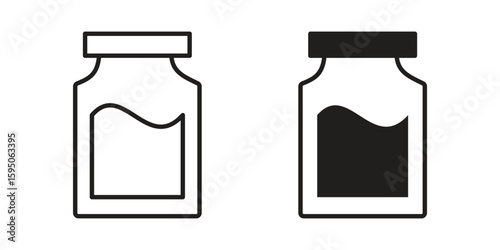 Jar icon Vector isolated design element. EPS10
