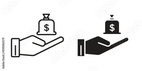 Inheritance law icon Vector isolated design element. EPS10