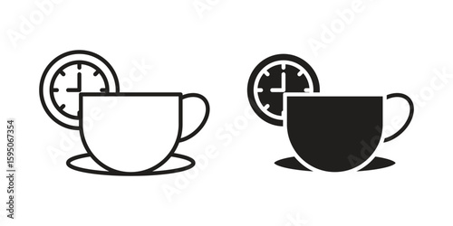 Break icon Vector isolated design element. EPS10