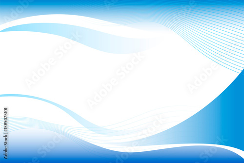 abstract blue wave background