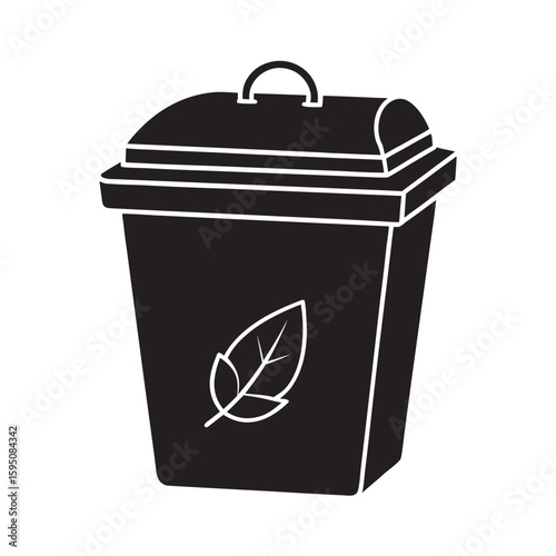  silhouette Eco lifestyle compost bin