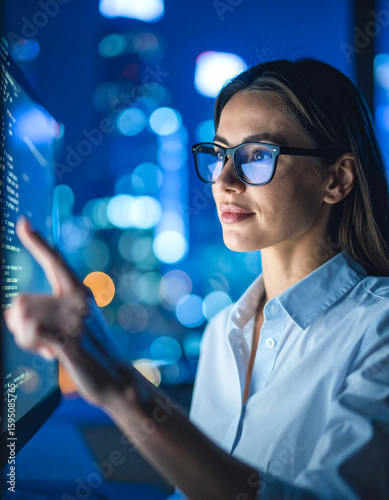 businesswoman working