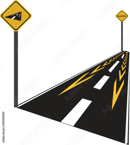 speed breaker icon design.eps