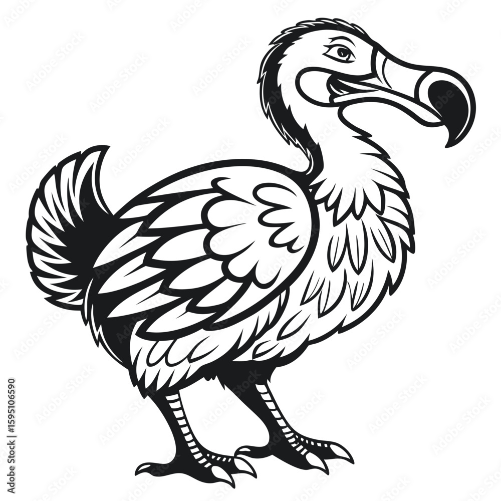 Obraz premium Dodo bird illustration