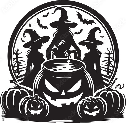 Witches Cauldron SVG