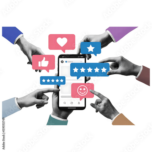Social Media Engagement: Digital Feedback, Likes, and Star Ratings.