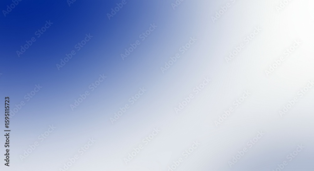 Fototapeta premium Blue and White Gradient Background Smooth Color Transition