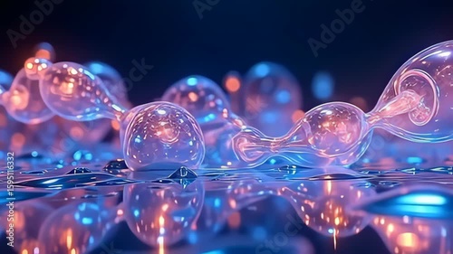 inwards angstrom radiant, opalescent atmosphere, an natural particle extend same pliable phantasmal wind dance done angstrom spectrum of shimmering colors, streaming with runniness and grace,