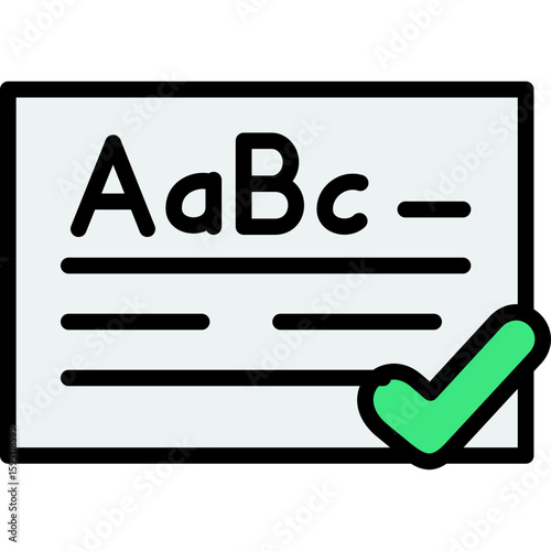 grammar check icon
