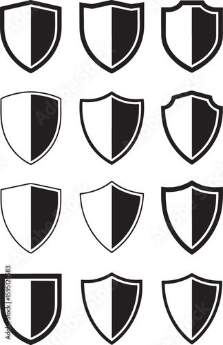 Mass Media Line Icon Set – Communication, Newspaper, Technology, and Multimedia Symbols for Modern Design