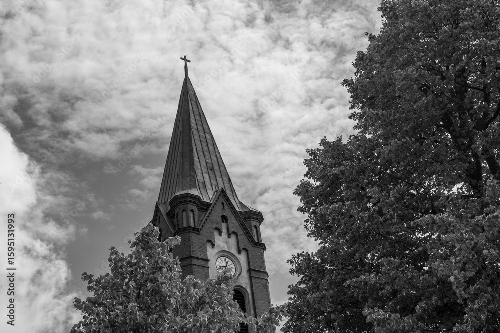 Fototapeta premium Die Insel Werder in den Havel-Seen