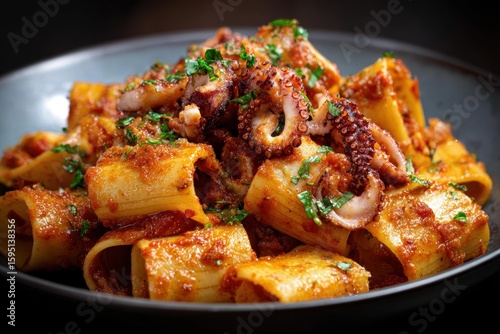Paccheri with Calamari Sauce