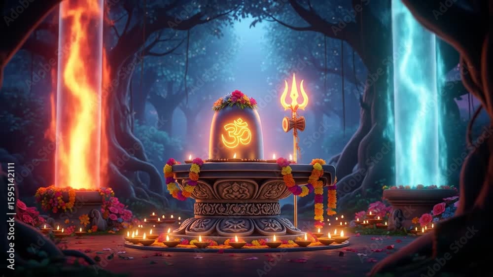 Grove Supplication Ritual Sacred Grove Illumination: An Animated Visualization of Ancient Rituals ...