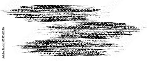 racing, motocross, drift, rally, off-road and others. Vector black isolated texture in grunge style with splashes