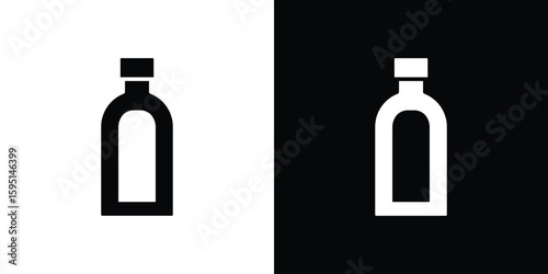 Gin icon vector, solid illustration, pictogram set.