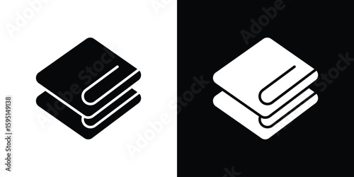 blanket icon vector, solid illustration, pictogram set.