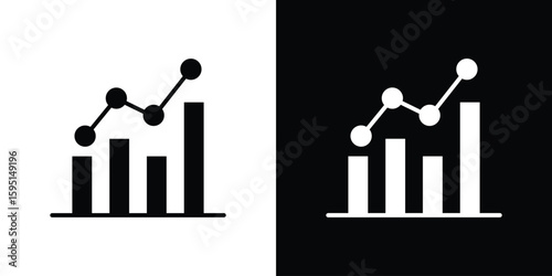 Benchmarking icon vector, solid illustration, pictogram set.