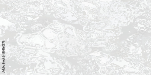 Liquid surface texture fluidity and movement in a serene and subtle pale gray color palette for digital art projects