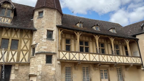 City of Beaune, France – Historic Burgundy Town with Medieval Architecture and Vineyards

