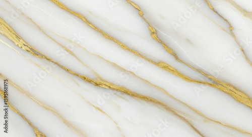 Marble Surface with Gold Veins Elegant Stone Texture