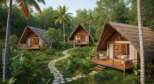 Tropical Rainforest Eco Lodges Serene Mountain Getaway