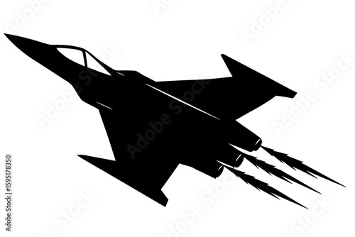 vector illustration of an airplane
