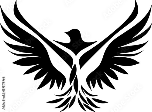 Dove | Minimalist and Simple Silhouette - Vector illustration