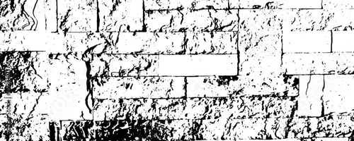 Sandstone brick wall texture. Old rock castle pattern, terracotta grunge antique surface