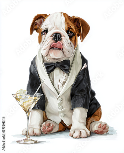 Artistic dog