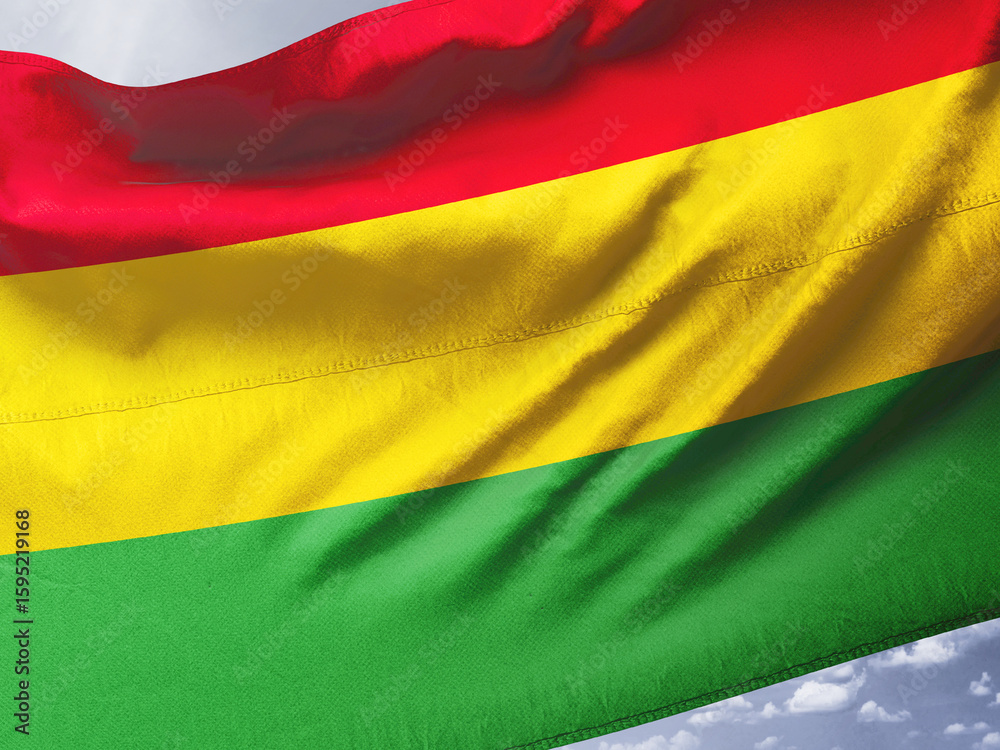 Obraz premium Bolivian flag