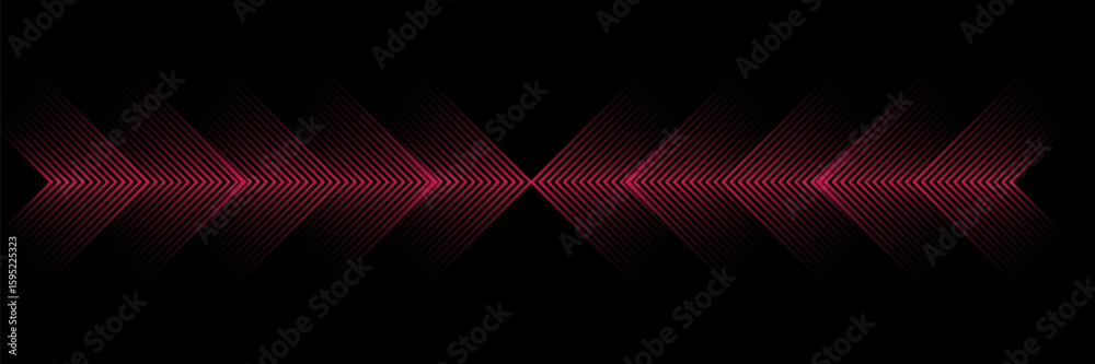 Fototapeta premium 3D glowing red techno abstract background overlap layer on dark space with letter x effect decoration. Modern graphic design element future style concept for banner, flyer, card, or brochure cover