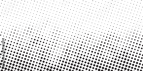 Abstract gradient dots background pop art template texture vector illustration