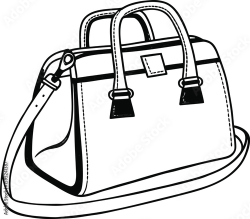 silhouette-of-a-medium-size-handbag-with-strap