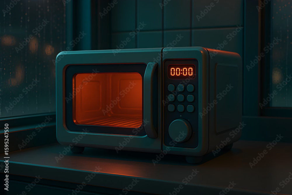 Obraz premium Mallcore microwave