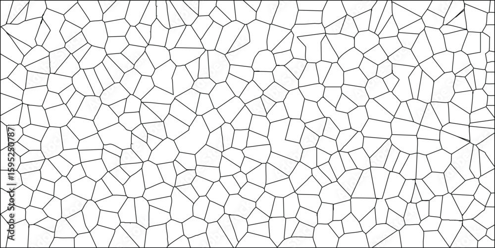 Obraz premium Abstract cellular pattern repeating graphic design element for background texture decoration or presentation visuals