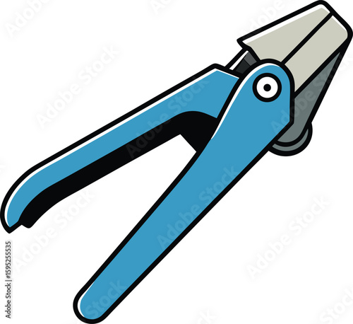 Nail Cutter Silhouette Side View in Closed Position