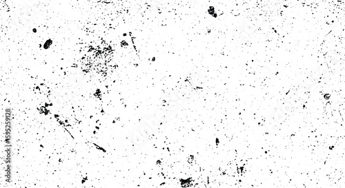 Grunge texture vector overlay png. Distressed black and white graphic background with dust, speckles, and noise effect for vintage and abstract design isolated on a transparent background.