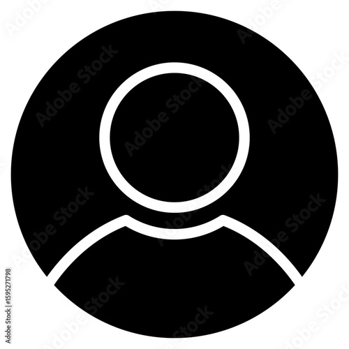 User Profile  Icon Element For Design