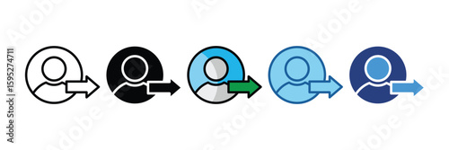 Sign In  Icon Element For Design