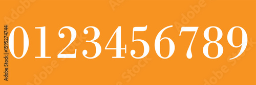 Set of brush stroke, marker textured numbers. numbers 1, 2, 3, 4, 5, 6, 7, 8, 9, 0. stylish hand draw brush painted numbers set. bold brush drawn grunge. dirty texture vector. rough brush strokes. 