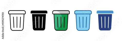Trash  Icon Element For Design
