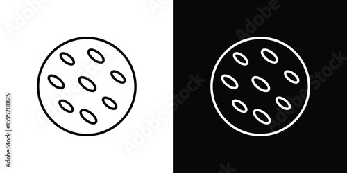 Thalassaemia icons. linear trend modern icons set